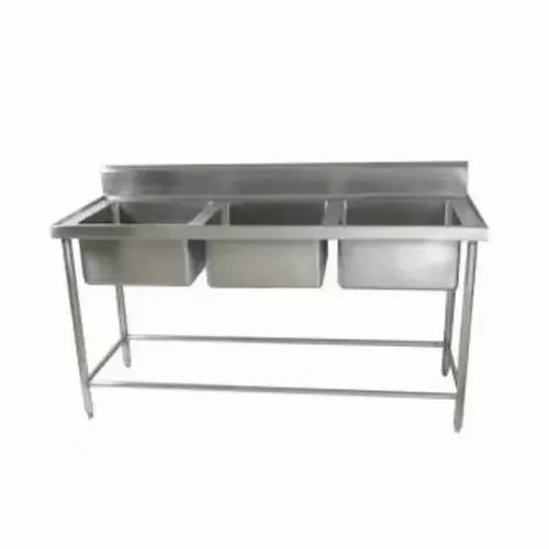 Stainless Steel Hand Wash Basin Finish Matt Durability High Steel Grade SS 304 Performance Efficient Mounting Type Wall - Image 3
