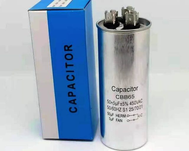 2 450V Air Conditioner Capacitor Terminals 2 Color Silver Tolerance 10% Brand Capacitor Packaging Size Box Material - Image 1