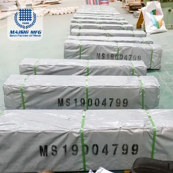 Polyester Screen Printing Mesh Fabric Model NO. 337 Elasticity Low Width 0.6m-3.6m Trademark MAISHI HS Code 5911200090 Origin Hebei, - Image 6