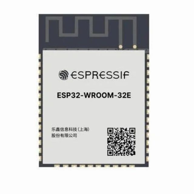 5GHz Espressif ESP32-Wroom 32E WiFi Module Material ABS Brand Espressif WiFi Frequency 5GHz Dimension 24x20x10mm Usage/Application - Image 1