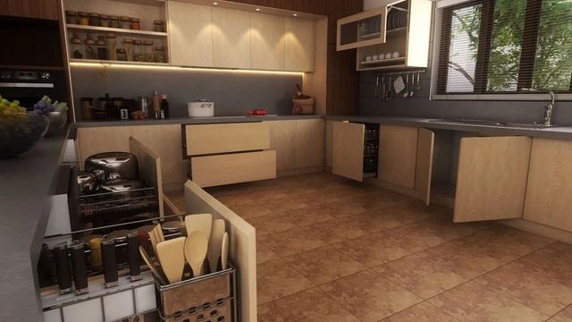 Home Interior Designing Services Service Mode Offline Payment Mode Online And Offline Work Provided Wood Work & - Image 2