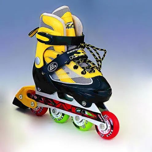 Soft Boot Adjustable Inline Skate (038-1-3) Trademark Galaxy Model NO. 038-1-3 Specification EN-71 Origin Guangdong, - Image 1