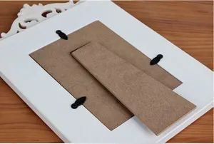 Custom Multi-Size Solid Wood Picture Frame MOQ 240PCS Color White Style Modern Trademark JS One Set 4 PCS Condition New HS Code 4911999 - Image 3