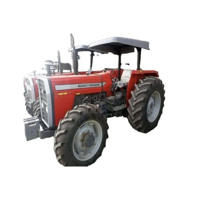 Massey Ferguson diesel tractors for farming fields, strong MF agricultural tractors with high horsepower, fuel efficient farm machinery for cultivation, ploughing and harvesting work - Image 1