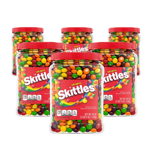 Skittles Original Chewy Fruit Candy Pack (Lemon, Apple, Grape, Strawberry and Orange) 33.5g Pack - Image 2