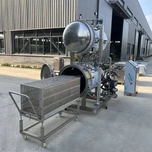 Fully Automatic Autoclave for Food Sterilizer Retort Machine Canned Food Sterilization Retort Machine Sterilizing - Image 5
