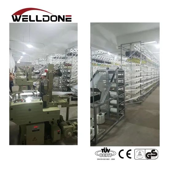 Weaving Webbing Straps Machine Shelves for Polyester Roll - Image 2