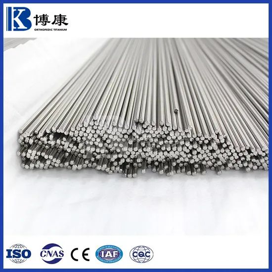 Industrial Grade Titanium Round Bars High Strength Gr5 Titanium for Industry - Image 2