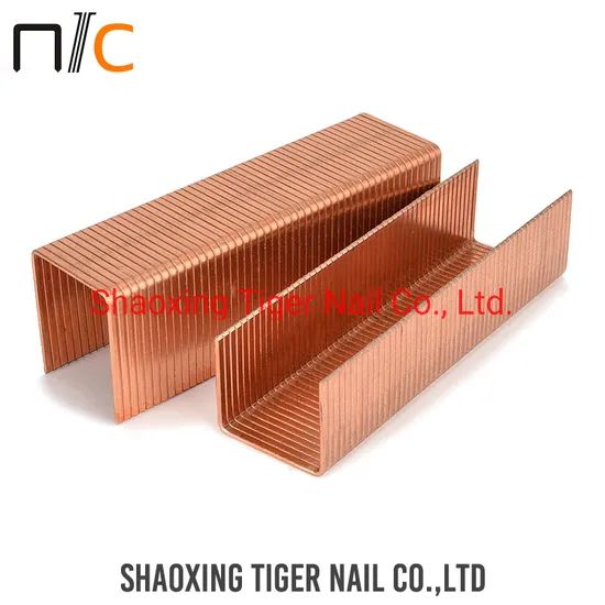 Carton Staple (SW9060) for Packing Model NO. STAPLE HS Code 7317000000 Trademark TIGER NAIL Origin China Mainland Specification - Image 1