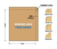 Kraft Board (Slip Sheet) Color Brown Packaging Type Sheets Packaging Properties Food-Grade Approval Customizability Can Be Produced To Match The Specific Product - Image 2