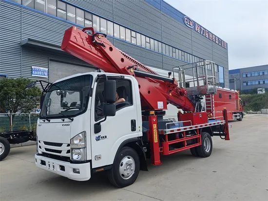 30m Aerial Work Platform Truck for High-Altitude Operations Type Z Payload 20T Fuel Diesel Condition New Drive Wheel - Image 2