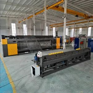 CNC Driven Gabion Mesh Weaving Machine Origin China Weight 16000kgs Warranty 1 Year HS Code 8463300000 Trademark WELD LINK - Image 1
