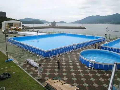 2023 New Giant Inflatable Frame Pool Filter Swimming Pool with Filter and Ladder - Image 4