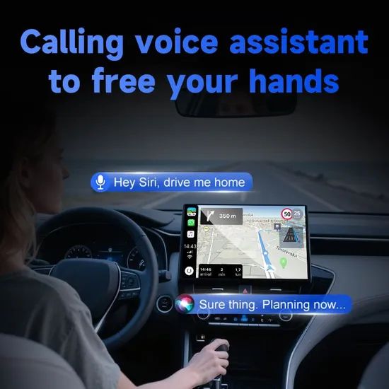 Wireless Portable Carplay Android Auto USB Ai Box Adapter 5GHz WiFi Bt5 0 Plug Play Fast Connect Mini Dongle for All Cars - Image 6
