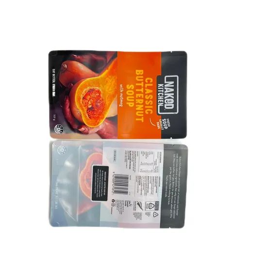 Liquid Packaging Customizeble Stand-up Pouch for Butternut Soup - Image 3