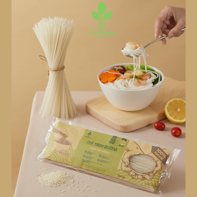 Sugar - Free Noodles Pasta Good Price Organic Long Stalks Freeze-Drying Technology Straight Round Customized Packing Factory - Image 2