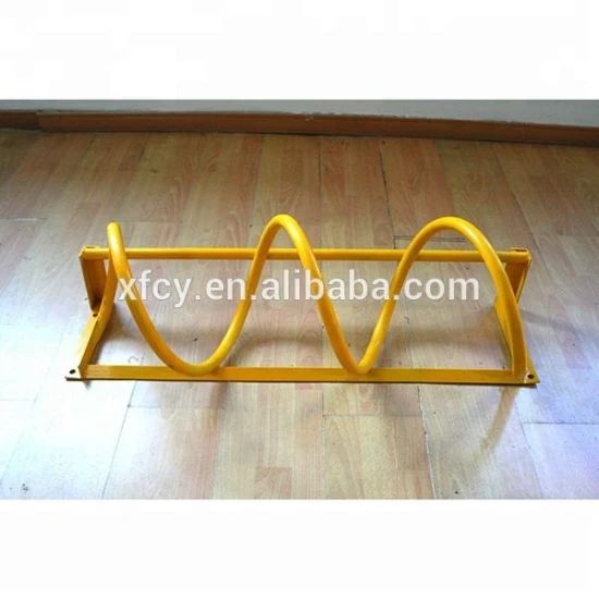Bicycle Rack Yellow Powder Coat Origin Suzhou Trademark van Material Steel Model No. PV-BS07 Brand Name Lingxi Gross Weight - Image 1