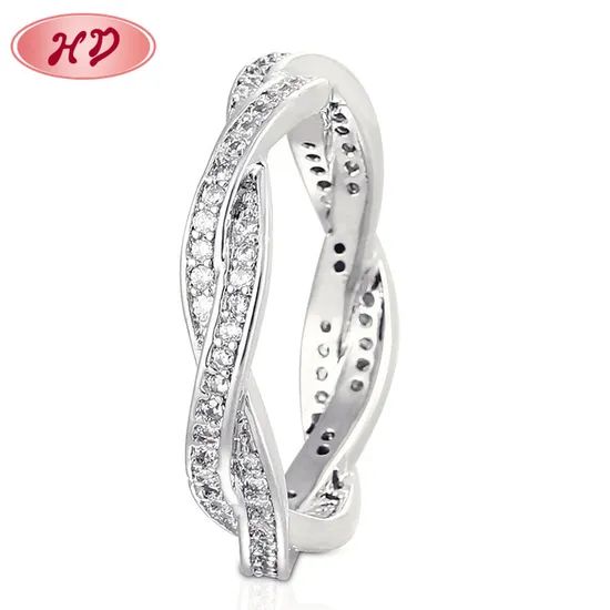 Latest Gift Items 18K Gold Wedding Rings Jewelry Women - Image 1