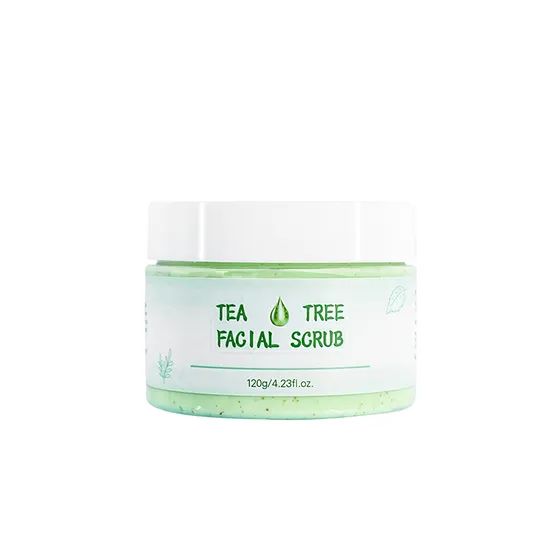 Beauty Cosmetics Skin Care Exfoliating Deep Cleansing Tea Tree Facial Scrub - Image 1