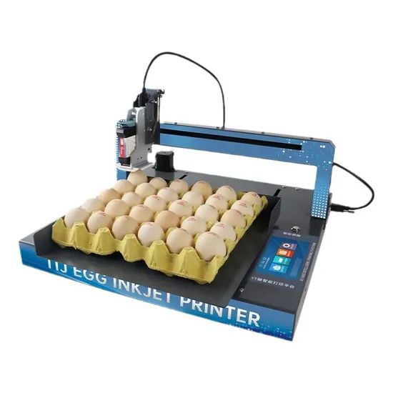 Inkjet Printer Digital Egg Bottle Box Plastic Bag Date Code Batch Number Printing Machine - Image 1