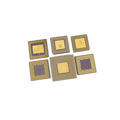 High Grade Ceramic CPU Scrap Processor Scrap with Gold Pins for Gold Recovery Electronic Waste Recycling - Image 4