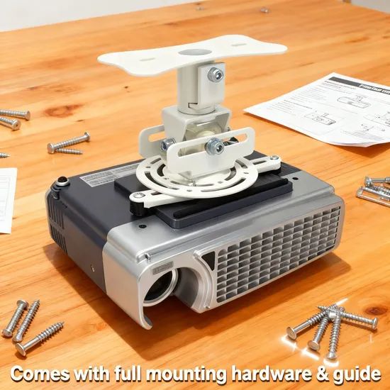 Wholesale ODM OEM Projector Bracket Telescopic Ceiling Mount Projectors Bracket - Image 4