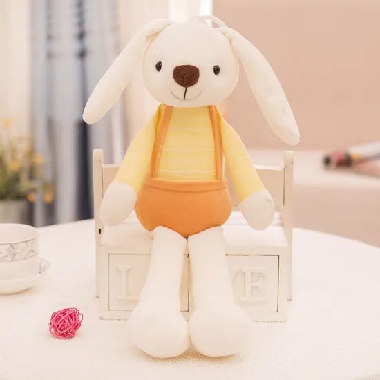 Cute Long Ear Rabbit Plush Toy Grab Machine Doll Wedding Company Activity Gift Children's Doll - Image 5