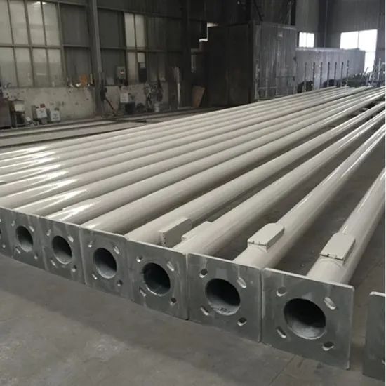 Conical Square Octagonal Lamp Post 12m Galvanized Steel Street Light Poles - Image 5