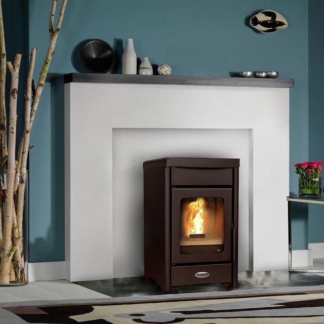 Premium Wood Pellet Stove High Efficiency Home Heating System Clean Burning Energy Saving Winter Comfort Solution - Image 1