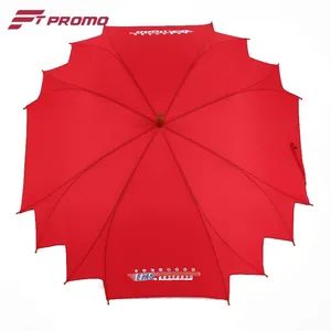 Anomalous Manual Open Umbrella with Logo Size 23*8k Origin China Fabric Pongee Model NO. U-043 Age Group Adult Certificate - Image 2