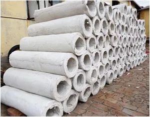 Special Rock Wool Tube for Power Plant Color Yellow Diameter 4miu Trademark Fanyang Surface Treatment No Origin Shaanxi, - Image 1