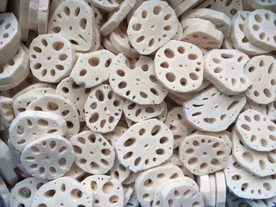 Sinocharm Lotus Root Chunk 6-9g FDA HACCP ISO -18℃ Carton MOQ100 5000Mt - Image 5