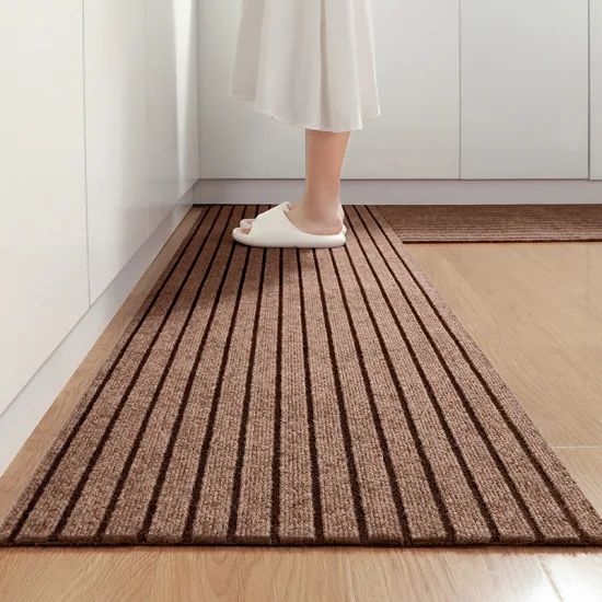 Soft Kitchen Floor Mats Ribbed Super Absorbent Kitchen Rugs - Image 1