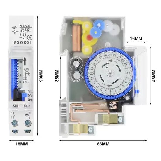 Sul180A 24hour Analog Electronic Time Switches Programmable Timer - Image 5