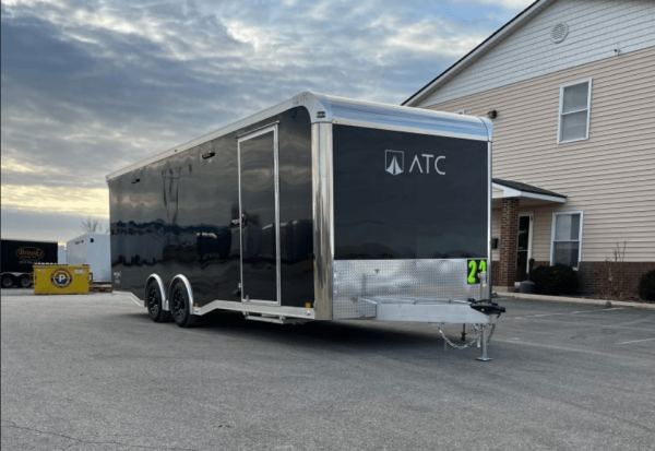Enclosed Trailers / Enclosed ATC Car Trailer 2026 24ft. Aluminum ROM 400 w/Large Escape Door & Aluminum Wheels - Image 4