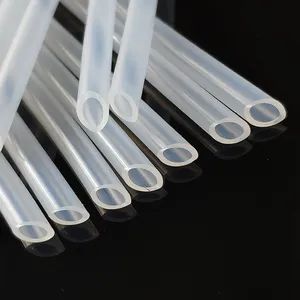 Clear Heat Resistant Thin Wall Soft Transparent Silicone Rubber Tube - Image 2