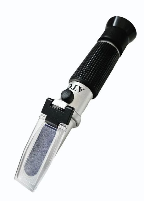 ATC Handheld Cutting Oil Coolant Refractometer Brand ATC Type Analog Accuracy 99.9% Color Black And Silver Design Sleek Black And - Image 3