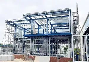 Customized Steel Structure Building with Cutting and Drilling Services Available - Image 2