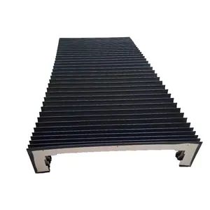 Reliable Guide Rail Protection with Durable Bellows Cover for CNC Tools - Image 2