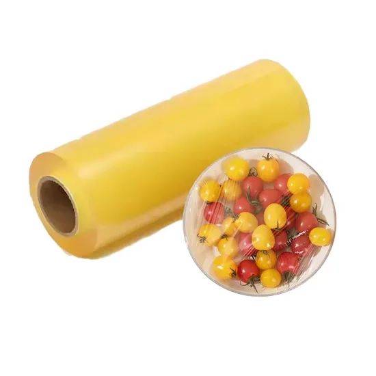 Kitchen Wrapping Cling Film Food Packing Stretch Film Plastic Roll Carton Transparent - Image 3