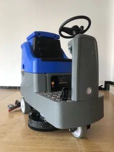 Mini Ride on Floor Scrubber Cleaning Machine - Image 1