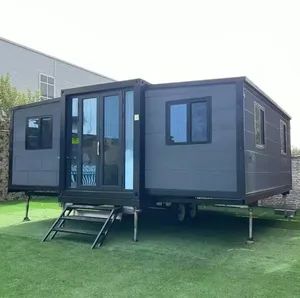Customized Color 40FT 3 Bedroom Modular Transportable Homes Prefabricated Expandable Container House - Image 3
