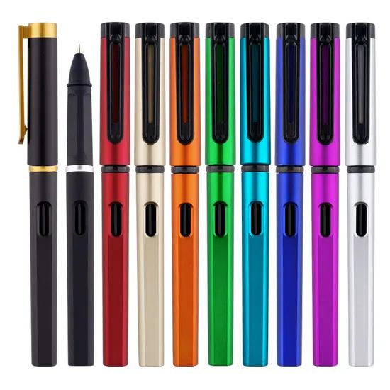 Vibrant Custom Gel Pens for Bulk Gifting and Distribution Color Black Weight 10.5g Size 144*9mm Model NO. AA29 Refillable - Image 2
