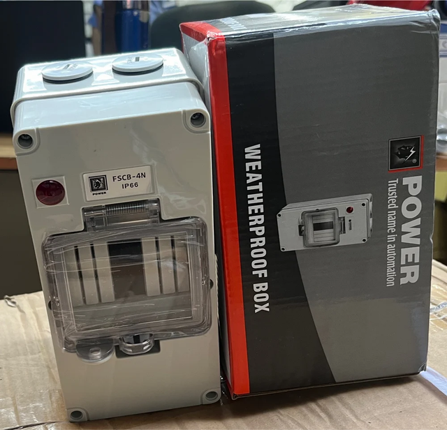 Single Door Ip67 Weatherproof Mcb Box Brand L&T Weight NA Color white Material ABS Dimensions/Size NA Door Type Single - Image 2