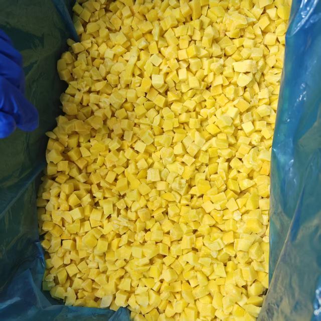 sell china factory IQF Yellow Peach Dices Frozen Peach Dices guohai foods frozen fruits - Image 4