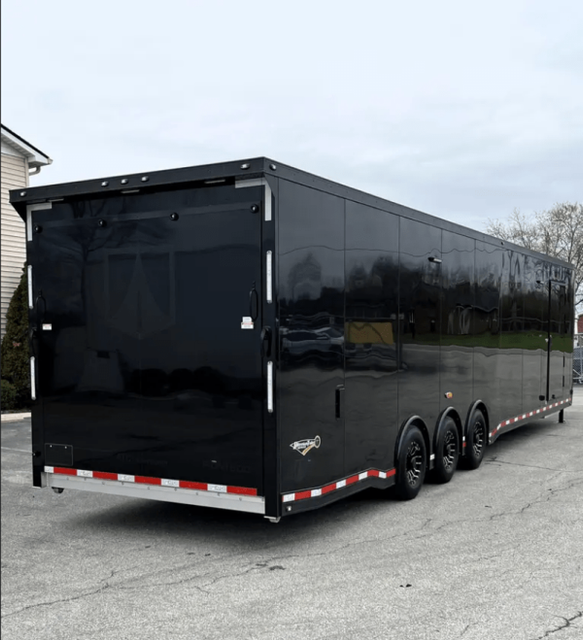 Enclosed Trailers / 44 ft. Aluminum ATC ROM 500 Gooseneck Car Hauler, Premium Escape Door, LOADED - Image 2