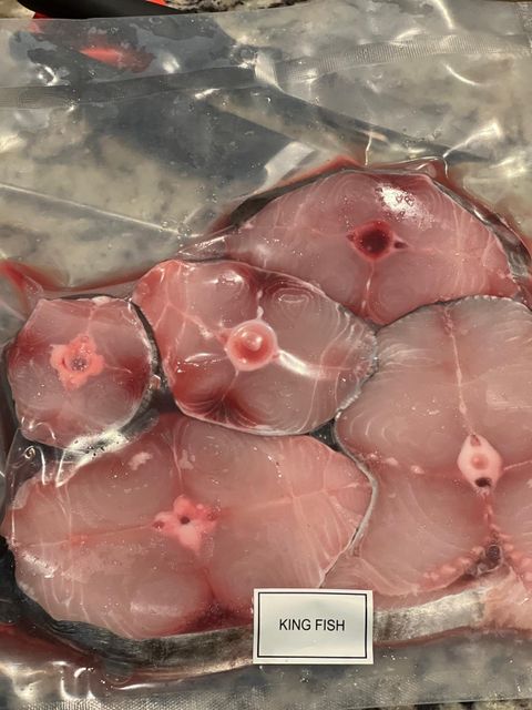 Chilled, cleaned, vacuum pack kingfish,Anchovy,Sardine,Snakehead - Murrel, never frozen fishes from India and airlifted. - Image 1