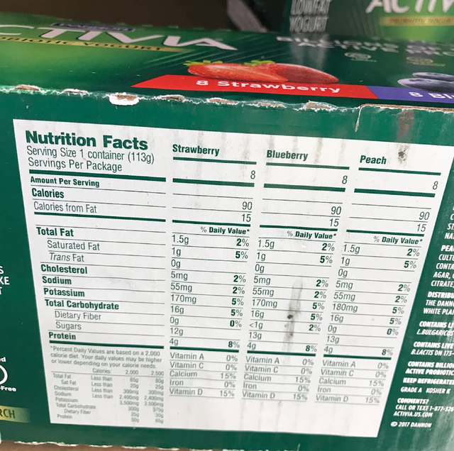 DANNON ACTIVIA PREBIOTIC YOGHURT 24 CUPS × 4 OZ Trusted Dannon Quality Ready Supply - Image 3