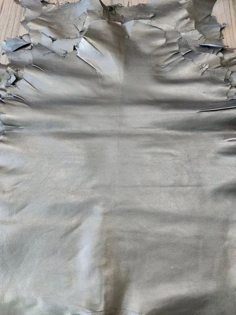 Black Finished Goat Leather Color - Image 1