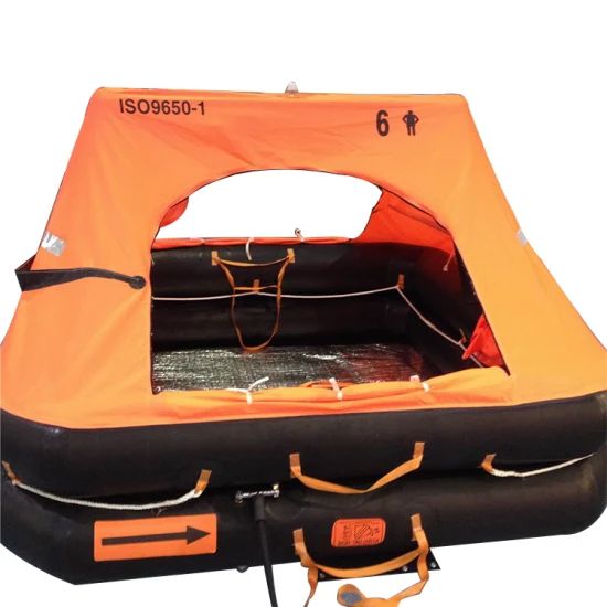 Plastic Rectangular Raft Solas Life Raft Plastic 15Y CCS GL EC Marine Adult 18~36m Origin China ...